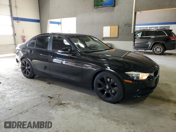 2013 BMW 3 Series 320i with VIN WBA3B1C51DF078369, listed as a Copart auction lot 41923635 with 106,330 mi miles and Salvage Title. Bid and sale history available at carsss.com. Image 4.