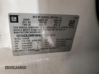 2017 Cadillac Escalade Premium Luxury z VIN 1GYS4CKJ3HR188423, wystawiony jako Copart lot #56044335 z przebiegiem 148 300 mil mil oraz Szkoda całkowita • Salvage title. Historia ofert i sprzedaży dostępna na DreamBid. Obrazek 13.