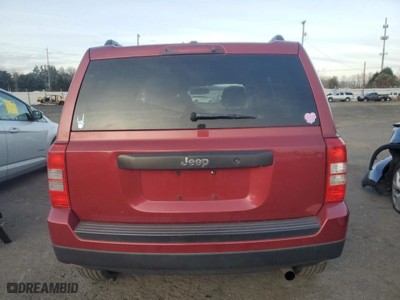 2016 Jeep Patriot Sport with VIN 1C4NJPBB7GD777465, listed as a Copart auction lot 83537894 with 95,378 mi miles and Salvage Title. Bid and sale history available at carsss.com. Image 6.