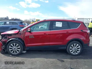 2017 Ford Escape Titanium with VIN 1FMCU0JD9HUC71738, listed as a IAAI auction lot 41673228 with 173,615 mi miles. Bid and sale history available at carsss.com. Image 14.