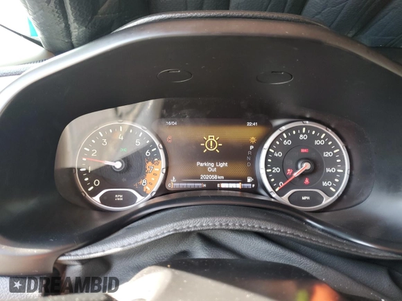 2015 Jeep Renegade Limited with VIN ZACCJADT3FPC19932, listed as a Copart auction lot 53248715 with 202,058 mi miles and Salvage Title. Bid and sale history available at DreamBid. Image 9.