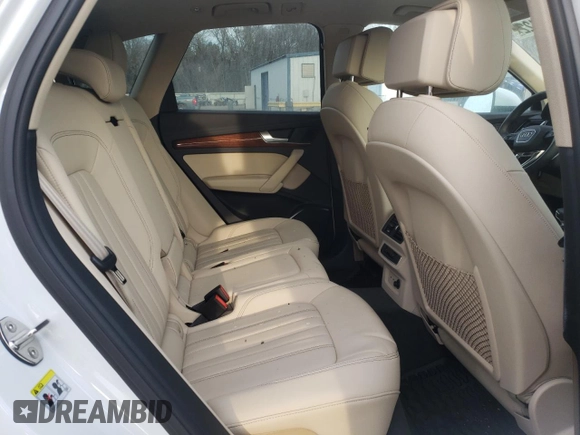 2022 Audi Q5 S line Premium with VIN WA1GAAFY9N2071105, listed as a Copart auction lot 73040122 with 21,502 mi miles and . Bid and sale history available at DreamBid. Image 11.