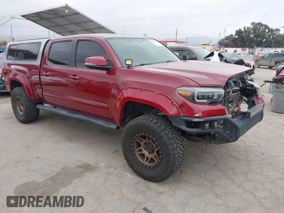 2017 Toyota Tacoma SR5 with VIN 3TMDZ5BN7HM017500, listed as a IAAI auction lot 41819027 with 112,406 mi miles. Bid and sale history available at carsss.com. Image 1.