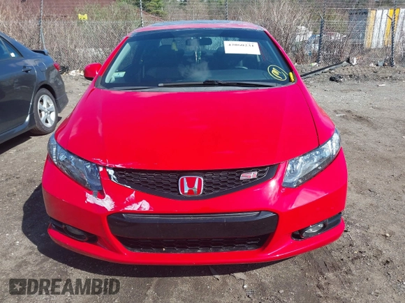 2012 Honda Civic Cpe Si with VIN 2HGFG4A50CH702019, listed as a IAAI auction lot 42060231 with 80,172 mi miles. Bid and sale history available at carsss.com. Image 12.