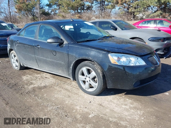 2005 Pontiac G6 GT with VIN 1G2ZH528354169479, listed as a IAAI auction lot 41430508 with 241,576 mi miles. Bid and sale history available at carsss.com. Image 1.