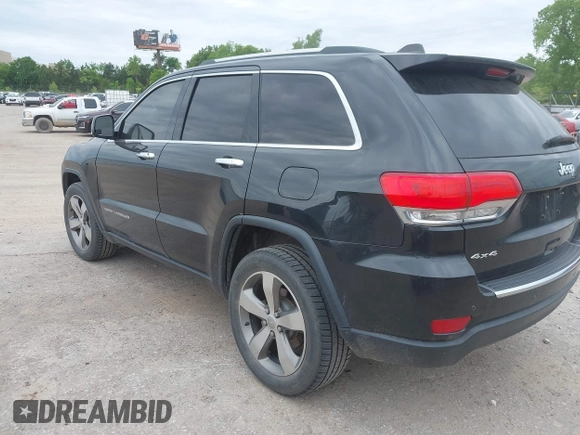 2016 Jeep Grand Cherokee Limited z VIN 1C4RJFBGXGC416941, wystawiony jako IAAI lot #42100653 z przebiegiem 152 559 mil mil oraz . Historia ofert i sprzedaży dostępna na DreamBid. Obrazek 3.