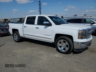 2014 Chevrolet Silverado 1500 LTZ with VIN 3GCPCSEJ3EG327241, listed as a Copart auction lot 52722815 with 174,843 mi miles and Salvage Title. Bid and sale history available at DreamBid. Image 4.