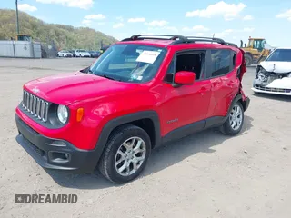 2018 Jeep Renegade Latitude z VIN ZACCJBBB9JPG80030, wystawiony jako IAAI lot #42110438 z przebiegiem 59 512 mil mil oraz . Historia ofert i sprzedaży dostępna na DreamBid. Obrazek 2.