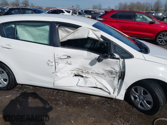 2017 Kia Forte5 LX with VIN KNAFK5A83H5667498, listed as a IAAI auction lot 41712666 with 23,745 mi miles. Bid and sale history available at carsss.com. Image 6.