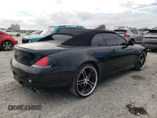 2006 BMW 6 Series 650Ci with VIN WBAEK134X6CN79328, listed as a Copart auction lot 43228135 with 93,497 mi miles and Clean Title. Bid and sale history available at carsss.com. Image 3.