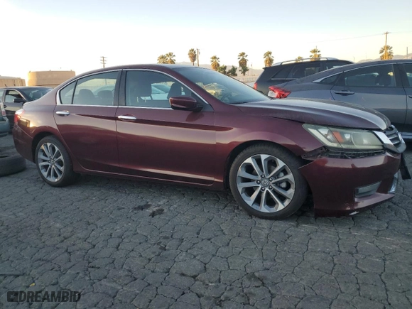 2014 Honda Accord Sedan Sport with VIN 1HGCR2F59EA208611, listed as a Copart auction lot 83462094 with 159,516 mi miles and Salvage Title. Bid and sale history available at carsss.com. Image 4.