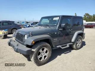 2017 Jeep Wrangler Willys Wheeler с VIN 1C4AJWAG6HL502148, выставлен на аукционе Copart как лот 56337435 с пробегом 183 552 миль миль и Чистый • Clean title. История ставок и продаж доступна на DreamBid. Изображение 1.