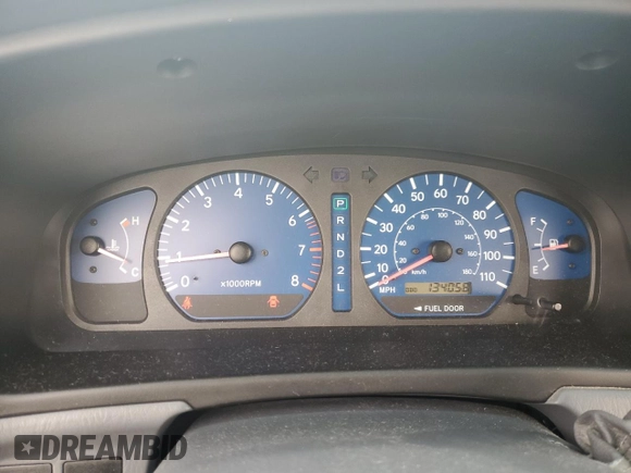 2002 Toyota Sienna LE with VIN 4T3ZF13C82U502111, listed as a Copart auction lot 80394434 with 134,058 mi miles and Clean Title. Bid and sale history available at carsss.com. Image 9.