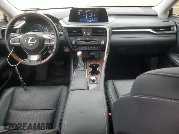 2021 Lexus RX with VIN JTJHZKFA5M2029909, listed as a Copart auction lot 44311725 with 30,556 mi miles and Salvage Title. Bid and sale history available at carsss.com. Image 8.