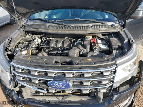 2017 Ford Explorer with VIN 1FM5K7B80HGA22106, listed as a Copart auction lot 88674065 with 118,088 mi miles and Salvage Title. Bid and sale history available at carsss.com. Image 12.