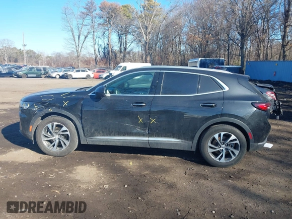2022 Buick Envision Essence with VIN LRBFZPR47ND162849, listed as a IAAI auction lot 41613567 with 34,322 mi miles. Bid and sale history available at carsss.com. Image 14.