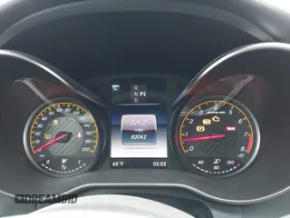 2017 Mercedes-Benz C 63 S AMG with VIN WDDWJ8HB1HF426693, listed as a IAAI auction lot 42042268 with 83,042 mi miles and . Bid and sale history available at carsss.com. Image 7.