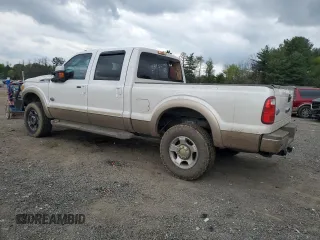 2013 Ford F-250 XL with VIN 1FT7W2BT0DEA61387, listed as a Copart auction lot 53798935 with 156,392 mi miles and Salvage title. Bid and sale history available at DreamBid. Image 2.