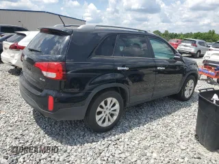 2015 Kia Sorento EX with VIN 5XYKU4A71FG619306, listed as a Copart auction lot 54825955 with 119,474 mi miles and Clean Title. Bid and sale history available at carsss.com. Image 3.