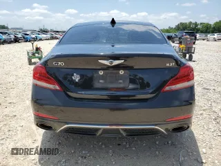 2019 Genesis G70 Advanced с VIN KMTG74LE6KU014488, выставлен на аукционе Copart как лот 56148175 с пробегом 188 469 миль миль и Списание • Salvage title. История ставок и продаж доступна на DreamBid. Изображение 6.