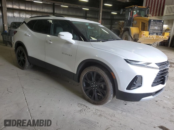 2020 Chevrolet Blazer LT with VIN 3GNKBCRS3LS715903, listed as a Copart auction lot 51078185 with 56,119 mi miles and Salvage title. Bid and sale history available at DreamBid. Image 4.