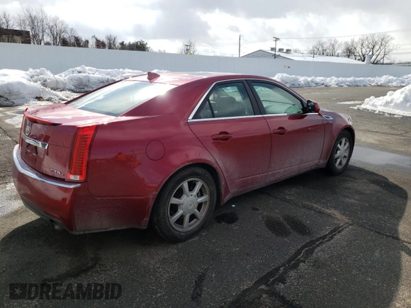 2009 Cadillac CTS AWD with VIN 1G6DG577X90156432, listed as a Copart auction lot 45671145 with 120,085 mi miles and Clean Title. Bid and sale history available at DreamBid. Image 3.