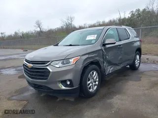 2018 Chevrolet Traverse LT Cloth with VIN 1GNERGKW9JJ242827, listed as a IAAI auction lot 41781606 with 125,113 mi miles. Bid and sale history available at carsss.com. Image 2.