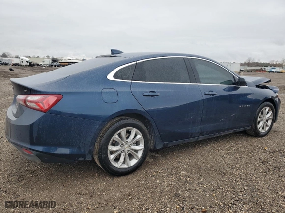 2022 Chevrolet Malibu LT with VIN 1G1ZD5ST3NF132733, listed as a Copart auction lot 45804235 with 76,225 mi miles and Salvage Title. Bid and sale history available at carsss.com. Image 3.