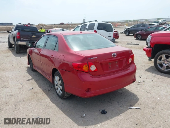 2009 Toyota Corolla with VIN 1NXBU40E19Z161524, listed as a IAAI auction lot 42068238 with 137,019 mi miles. Bid and sale history available at carsss.com. Image 3.