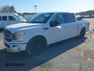 2018 Ford F-150 XL with VIN 1FTEW1EP6JFD45189, listed as a IAAI auction lot 41814329 with Not provided miles and . Bid and sale history available at DreamBid. Image 2.