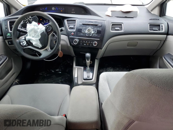 2013 Honda Civic LX with VIN 19XFB2F56DE280653, listed as a Copart auction lot 54537685 with 159,961 mi miles and Salvage title. Bid and sale history available at DreamBid. Image 8.