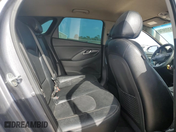 2018 Hyundai Elantra GT with VIN KMHH35LE0JU014596, listed as a Copart auction lot 65122474 with 0 mi miles and Salvage Title. Bid and sale history available at carsss.com. Image 10.
