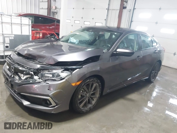2020 Honda Civic EX-L with VIN 19XFC1F70LE010163, listed as a IAAI auction lot 41306532 with 88,767 mi miles and . Bid and sale history available at DreamBid. Image 14.