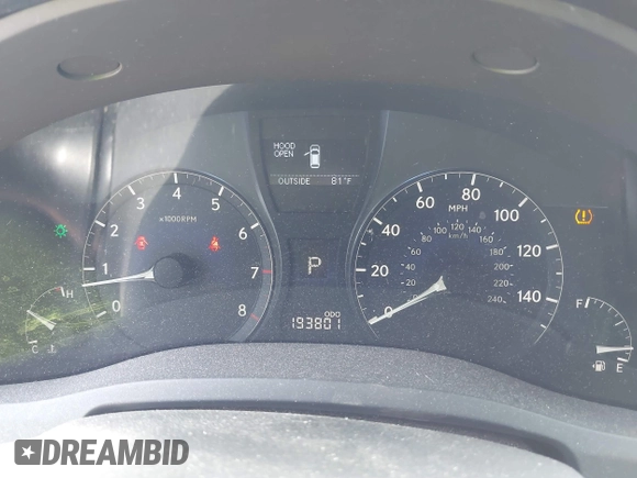 2010 Lexus RX 350 with VIN 2T2BK1BA9AC068914, listed as a IAAI auction lot 42600468 with 193,801 mi miles and . Bid and sale history available at DreamBid. Image 7.