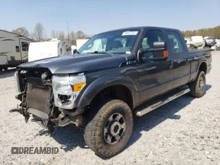 2016 Ford Super Duty F-250 SRW Lariat with VIN 1FT7W2B66GED20432, listed as a Copart auction lot 50682365 with 186,969 mi miles and Salvage Title. Bid and sale history available at carsss.com. Image 1.