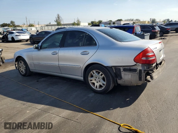 2005 Mercedes-Benz E 320 with VIN WDBUF82J15X175990, listed as a Copart auction lot 43189765 with 204,471 mi miles and Salvage Title. Bid and sale history available at DreamBid. Image 2.