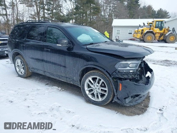 2021 Dodge Durango GT Plus z VIN 1C4RDJDG4MC664136, wystawiony jako IAAI lot #41609333 z przebiegiem 69 400 mil mil oraz . Historia ofert i sprzedaży dostępna na DreamBid. Obrazek 1.