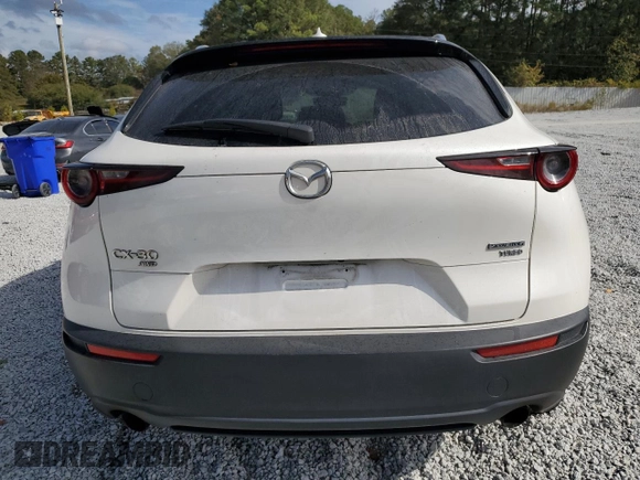 2023 Mazda CX-30 Premium with VIN 3MVDMBDY1PM510574, listed as a Copart auction lot 78449424 with 75,631 mi miles and Salvage title. Bid and sale history available at DreamBid. Image 6.