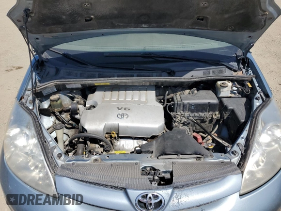 2008 Toyota Sienna CE with VIN 5TDZK23C18S119333, listed as a Copart auction lot 55500335 with 240,065 mi miles and Clean Title. Bid and sale history available at carsss.com. Image 12.