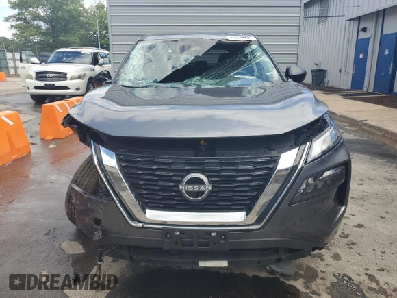 2023 Nissan Rogue S with VIN 5N1BT3AB5PC910183, listed as a Copart auction lot 59811945 with 26,281 mi miles and Clean title. Bid and sale history available at DreamBid. Image 5.