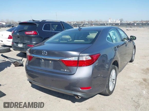 2013 Lexus ES 4dr Sdn with VIN JTHBK1GG5D2056861, listed as a IAAI auction lot 41777864 with 95,943 mi miles. Bid and sale history available at carsss.com. Image 4.