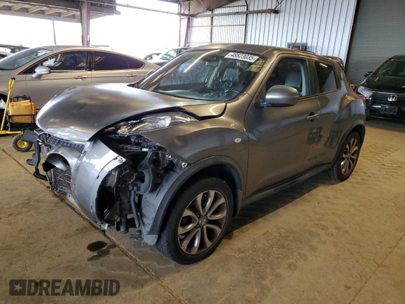 2011 Nissan Juke SL with VIN JN8AF5MV6BT025674, listed as a Copart auction lot 48823035 with 160,425 mi miles and Salvage Title. Bid and sale history available at carsss.com. Image 1.