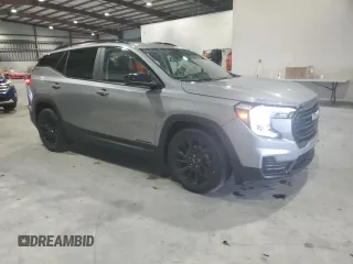 2023 GMC Terrain SLE with VIN 3GKALMEG4PL241960, listed as a Copart auction lot 56607085 with 21,390 mi miles and Non repairable. Bid and sale history available at DreamBid. Image 4.