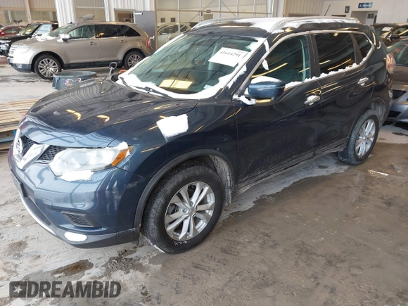 2016 Nissan Rogue SL with VIN 5N1AT2MVXGC811385, listed as a IAAI auction lot 41614291 with 153,998 mi miles and . Bid and sale history available at DreamBid. Image 19.