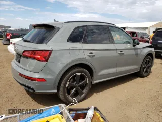 2020 Audi SQ5 Premium Plus with VIN WA1B4AFY7L2015730, listed as a Copart auction lot 60477453 with 36,680 mi miles and . Bid and sale history available at DreamBid. Image 3.