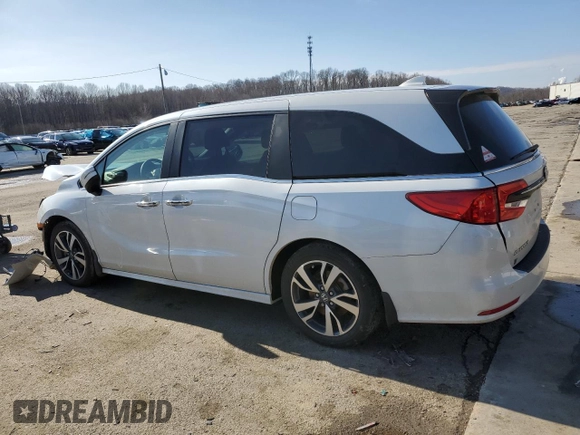 2023 Honda Odyssey Touring with VIN 5FNRL6H81PB005652, listed as a Copart auction lot 43769035 with 29,972 mi miles and Salvage Title. Bid and sale history available at DreamBid. Image 2.