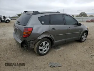 2005 Pontiac Vibe with VIN 5Y2SL66805Z460679, listed as a Copart auction lot 59873495 with 165,692 mi miles and Salvage title. Bid and sale history available at DreamBid. Image 3.