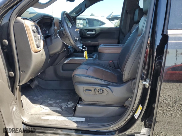 2021 Chevrolet Silverado 1500 High Country with VIN 3GCPWFED2MG329912, listed as a Copart auction lot 47391595 with 122,599 mi miles and Clean Title. Bid and sale history available at carsss.com. Image 7.