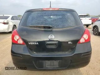 2008 Nissan Versa 1.8 S with VIN 3N1BC13E18L427198, listed as a Copart auction lot 50897105 with 89,963 mi miles and Salvage Title. Bid and sale history available at carsss.com. Image 6.