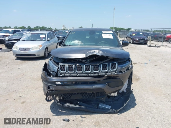 2023 Jeep Compass Sport with VIN 3C4NJDAN3PT515463, listed as a IAAI auction lot 42279905 with 15,339 mi miles and . Bid and sale history available at DreamBid. Image 6.